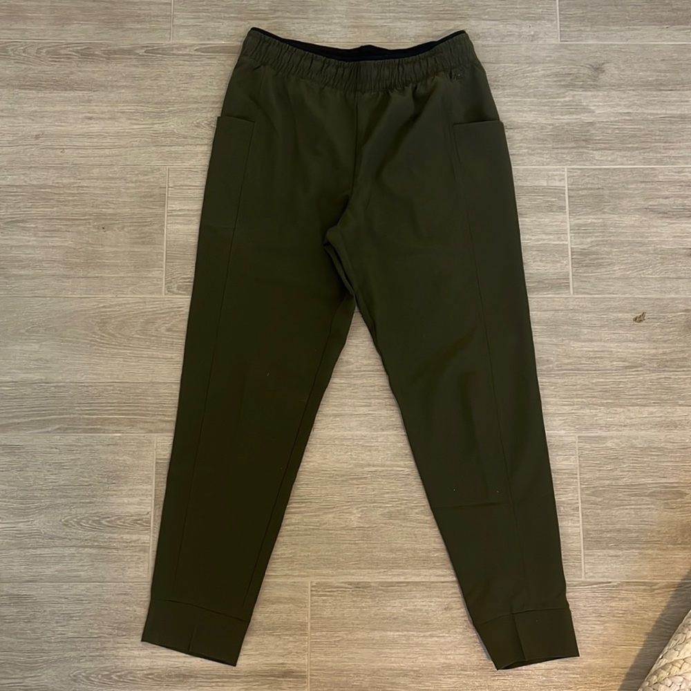 DSG Olive Green Golf Track Pants Drawstring S